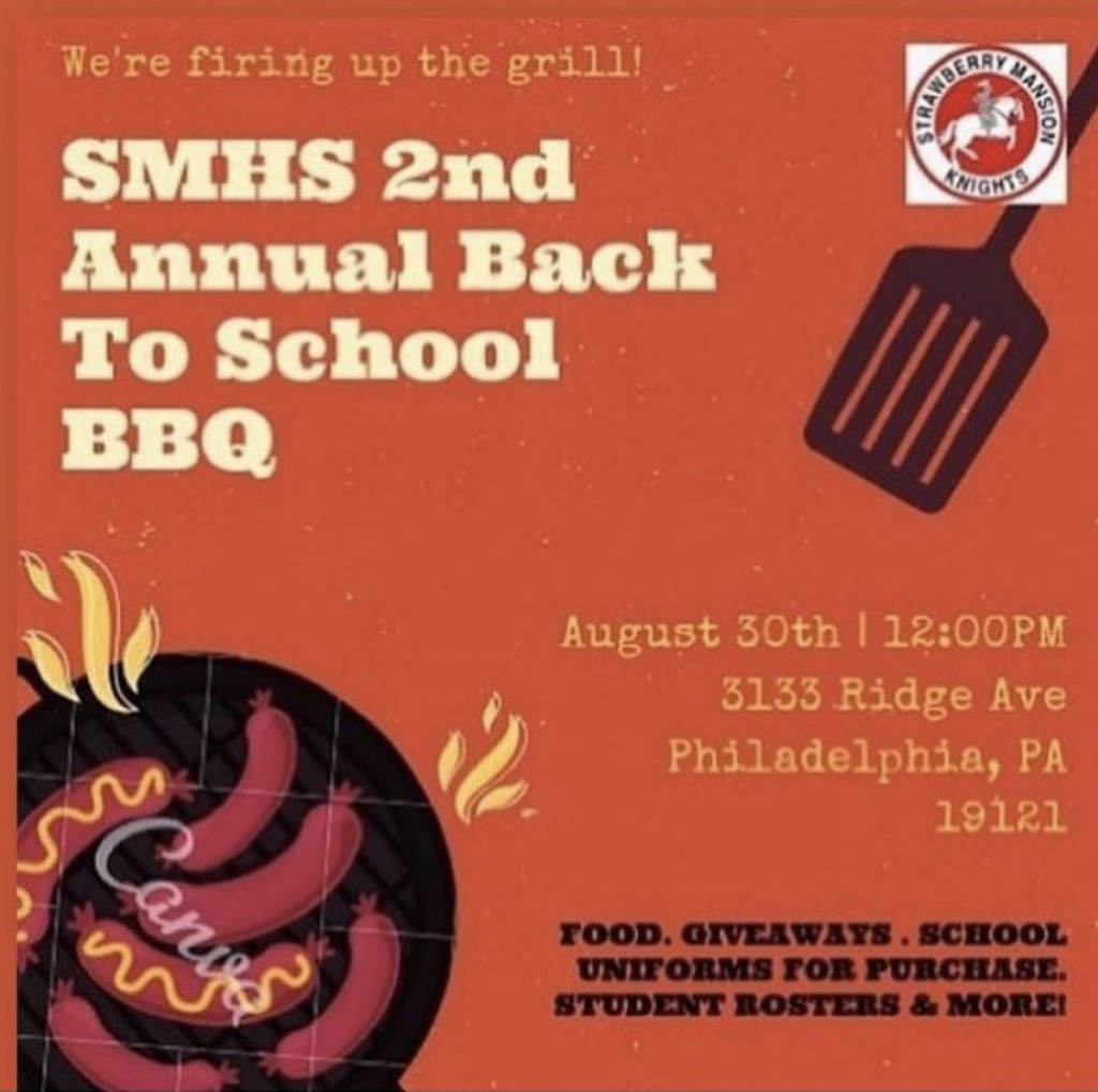 The SMHS 2nd Annual Back to School BBQ was a lot of fun! We kicked off right after our 9th grade orientation, in which students and families got to meet with administration and tour the building.